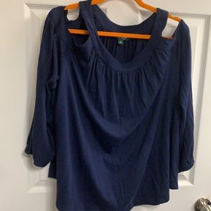 Brand New top.. never worn Navy blue Ralph Lauren